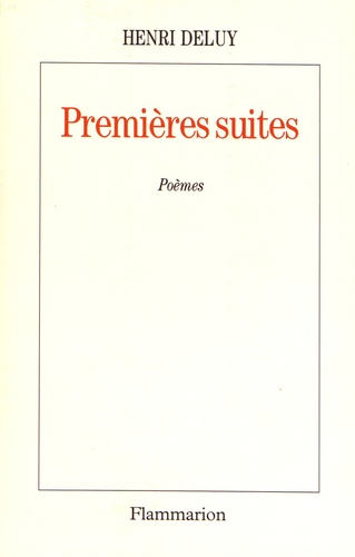 Premières suites