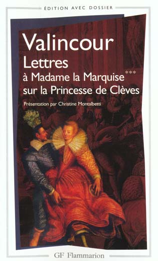 Lettres à Madame la Marquise sur la Princesse de Clèves