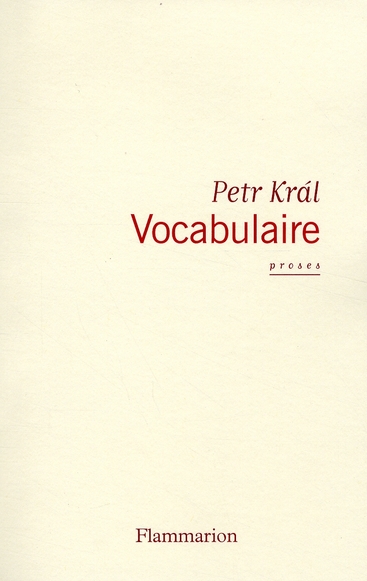 Vocabulaire. Proses