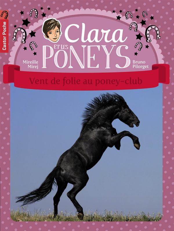 Clara et les poneys Tome 8 : Vent de folie au poney-club
