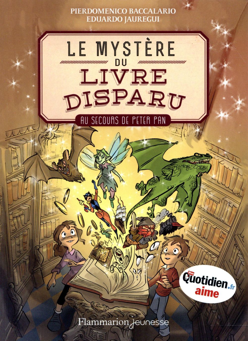 Le mystère du livre disparu Tome 1 : Au secours de Peter Pan