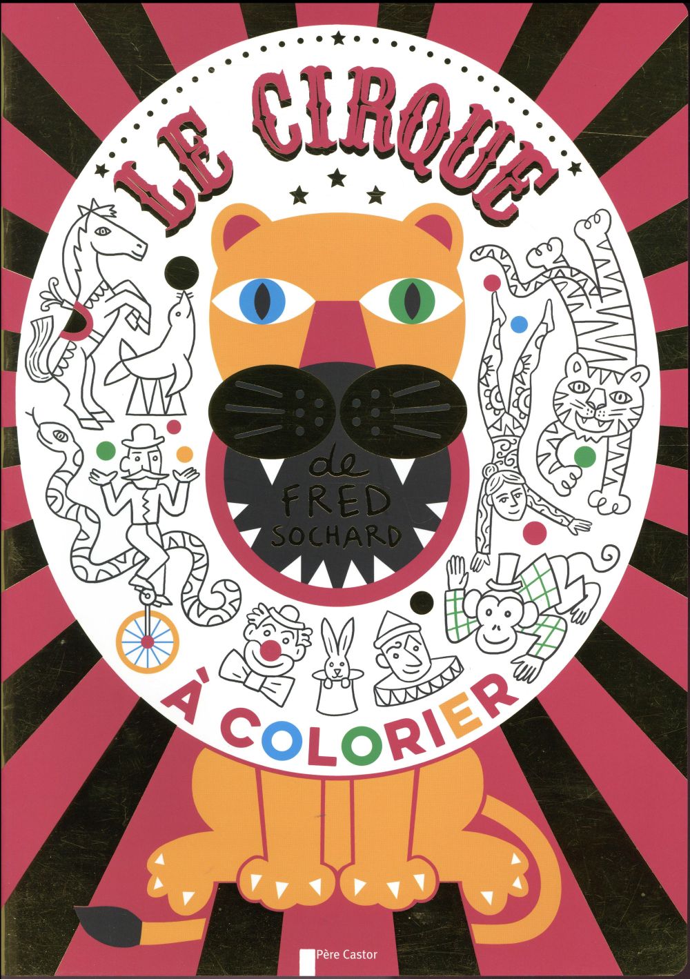 Le cirque à colorier