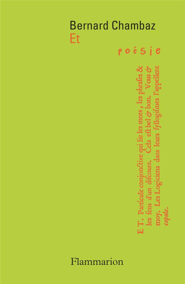 Et. Et il y avait une odeur de menthe ; Exponentiel ; En vrac mon petit Nerval ; Est d'hommage (La v