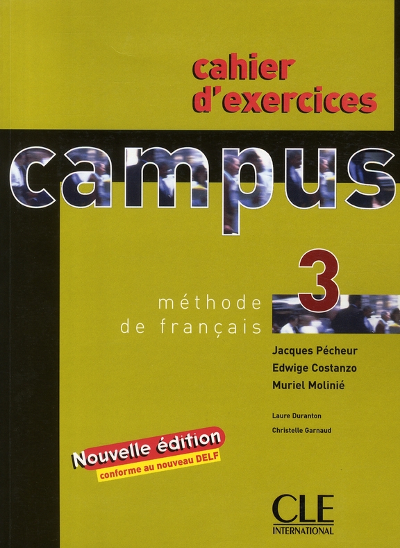 Campus 3. Cahier d'exercices