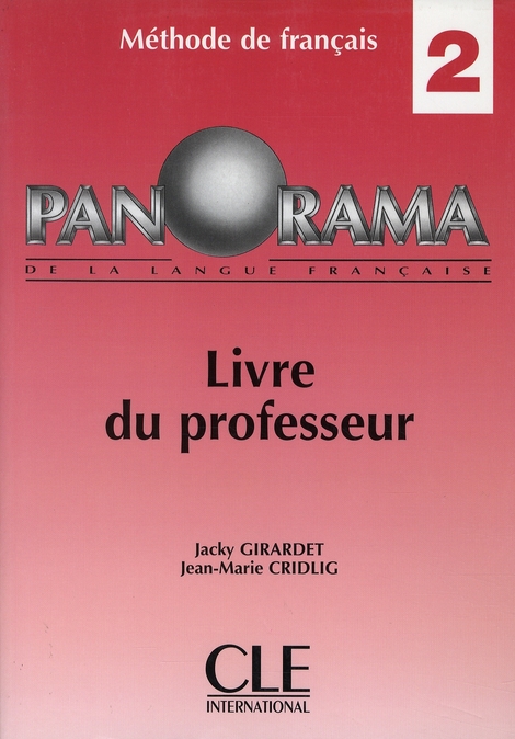 Panorama 2. Livre du professeur