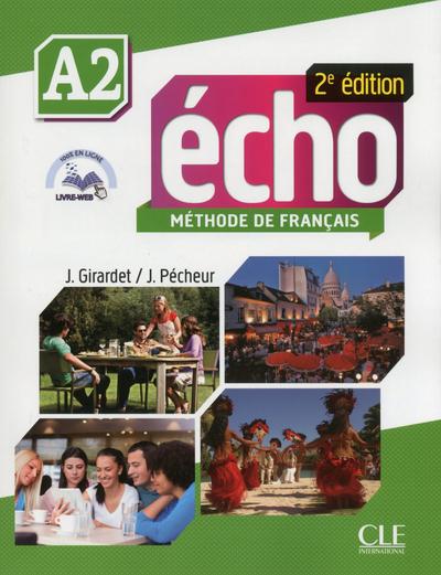 Echo A2. Méthode de français, 2e édition, avec 1 DVD