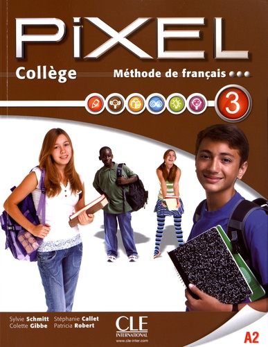 Méthode de français Pixel 3 A2 Collège. Edition 2013. Avec 1 DVD