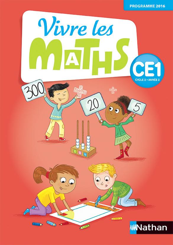 Vivre les Maths CE1 Cycle 2 Année 2. Fichier de l'élève, Edition 2016