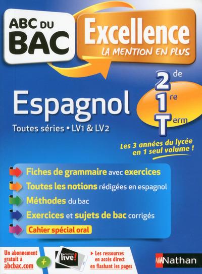 Espagnol Toutes séries LV1 & LV2 2de, 1re, Tle