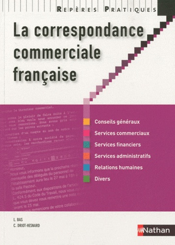 La correspondance commerciale française