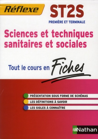 ST2S - Sciences et techniques sanitaires et sociales