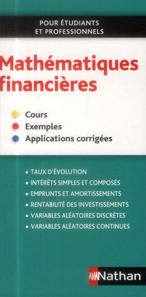 Mathématiques financières