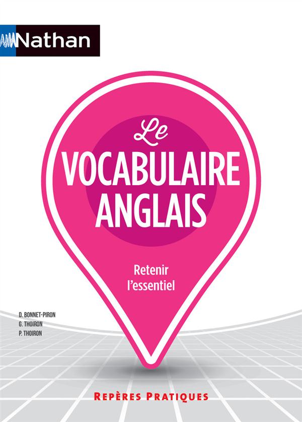 Le vocabulaire anglais