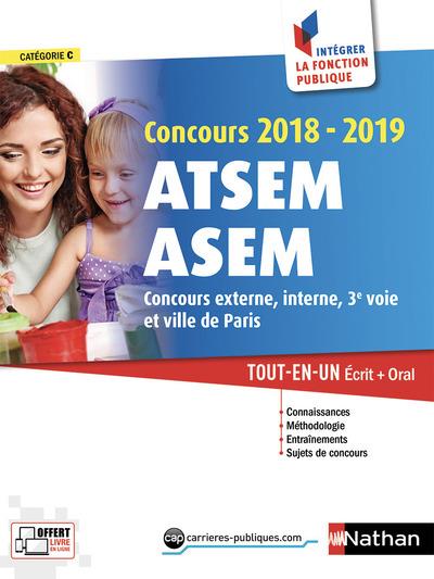 Concours ATSEM et ASEM (ville de Paris) Agent territorial spécialisé des écols maternelles. Tout-en-