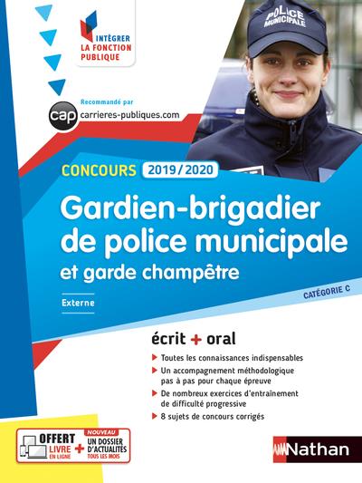 Gardien-brigadier de police municipale et garde champêtre. Concours catégorie C, Edition 2019-2020