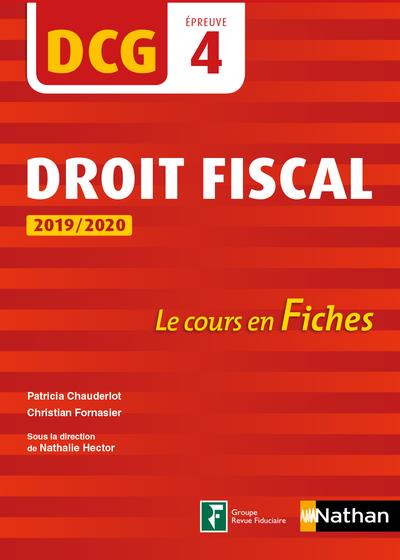Droit fiscal DCG 4. Edition 2019-2020