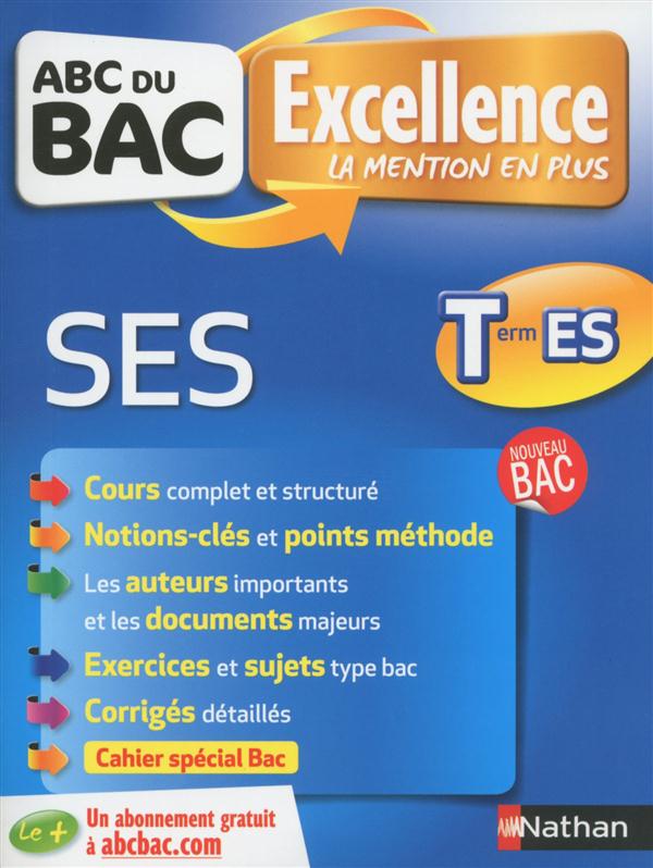 Sciences économiques et sociales Tle ES