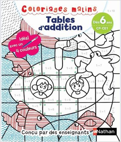 Tables d'addition CP-CE1