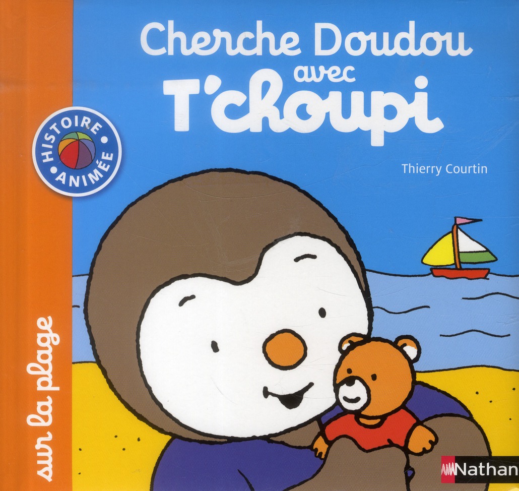 Cherche Doudou avec T'choupi sur la plage