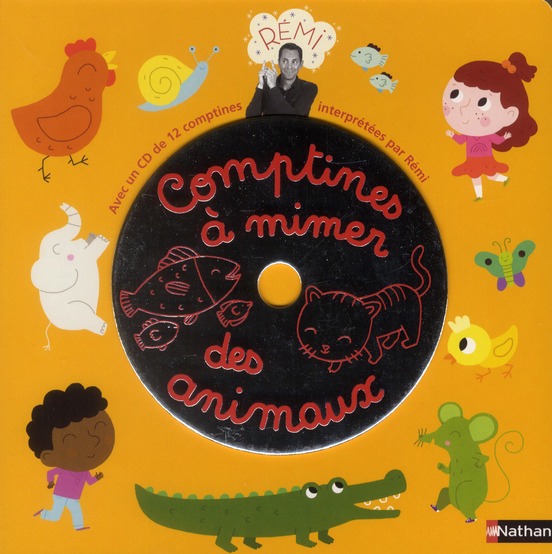 Comptines à mimer des animaux. Avec 1 CD audio