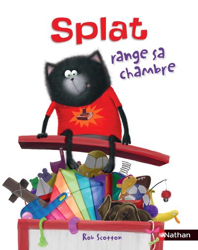Splat le chat Tome 17 : Splat range sa chambre
