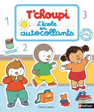 T'choupi. L'école en autocollants