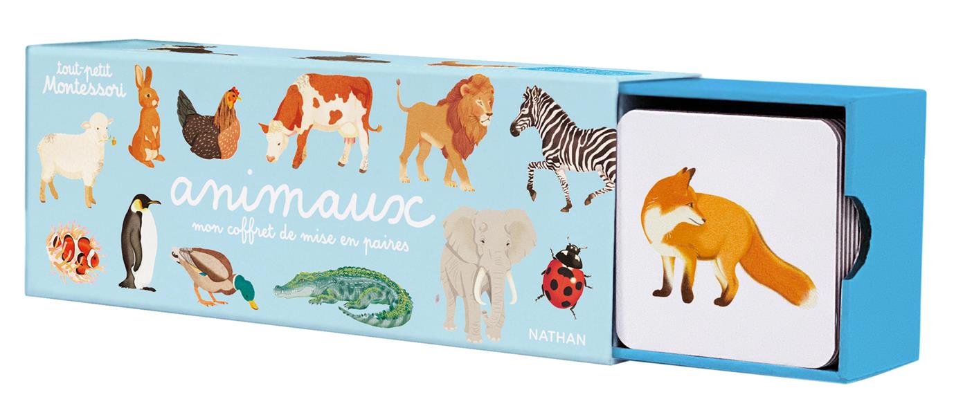 Animaux. Mon coffret de mise en paires