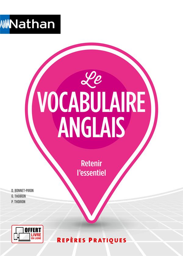 Le vocabulaire anglais