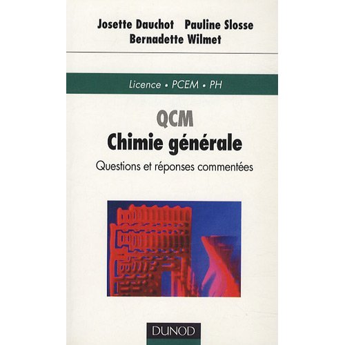 QCM Chimie générale