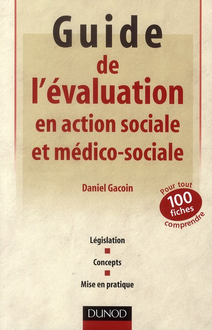 Guide de l'évaluation en action sociale et médico-sociale