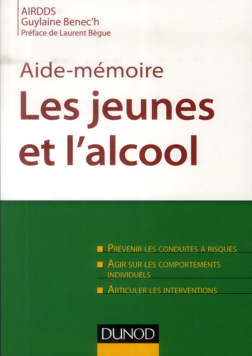 Les jeunes et l'alcool