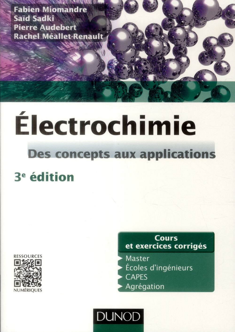 Électrochimie/Des concepts aux applications