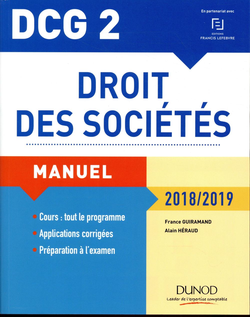 Droit des sociétés DCG 2