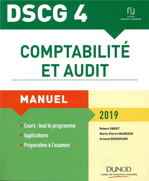 Comptabilité et audit DSCG 4