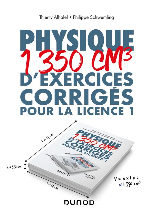 Physique. 1350 cm3 d'exercices corrigés pour la Licence 1
