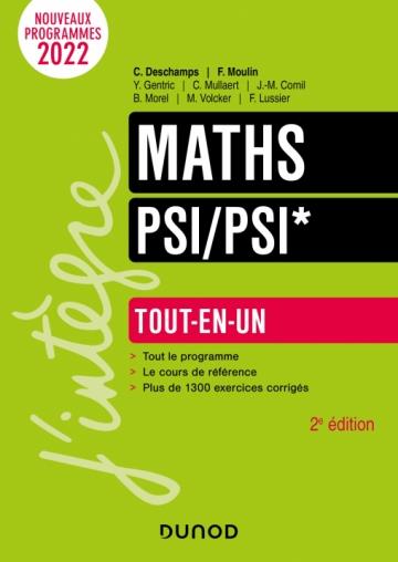 Mathématiques PSI/PSI*. Tout-en-un, 2e édition