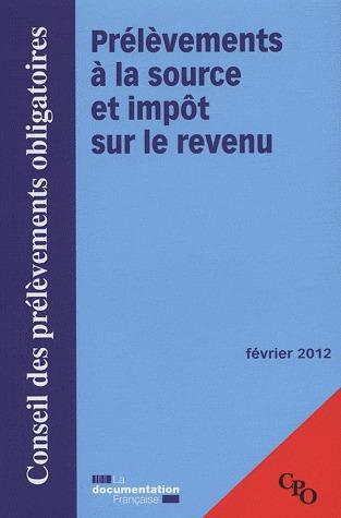 Prélèvements à la source et impôt sur le revenu