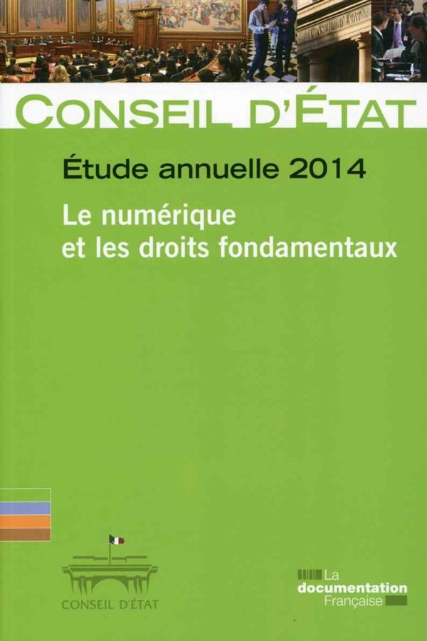 Le numérique et les droits fondamentaux. Etude annuelle 2014