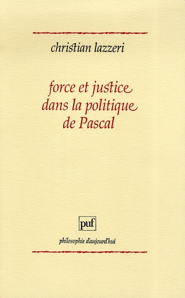 Force et justice dans la politique de Pascal