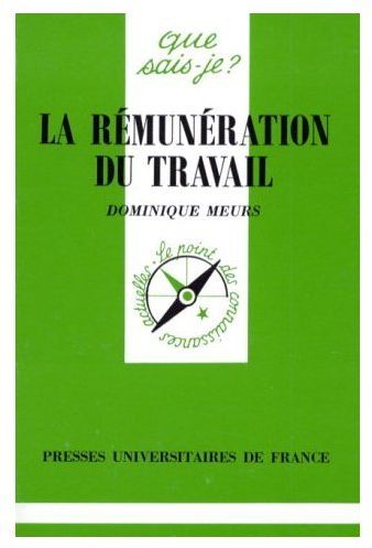 La rémunération du travail