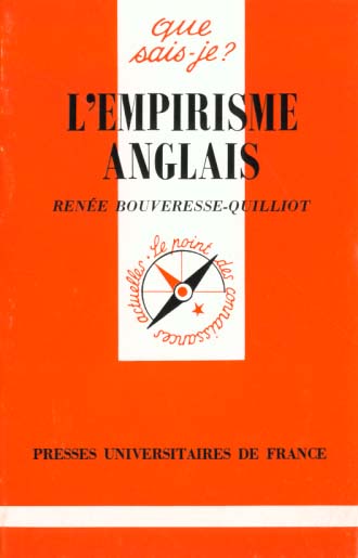 L'empirisme Anglais. Locke, Berkeley, Hume