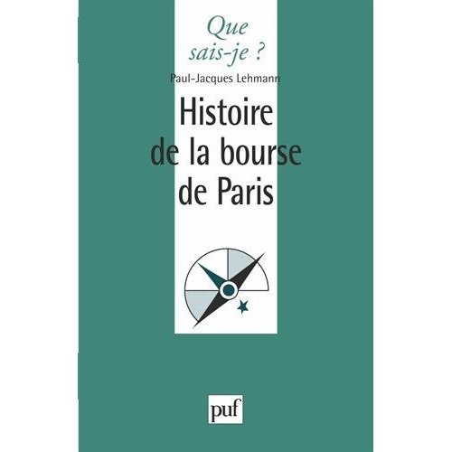 Histoire de la Bourse de Paris