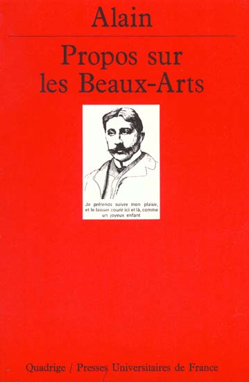 Propos sur les beaux-arts