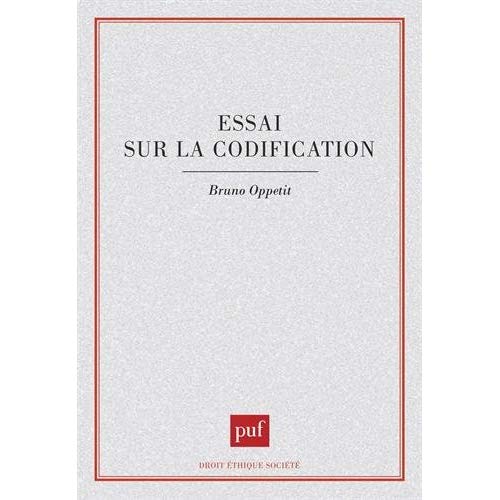 Essai sur la codification