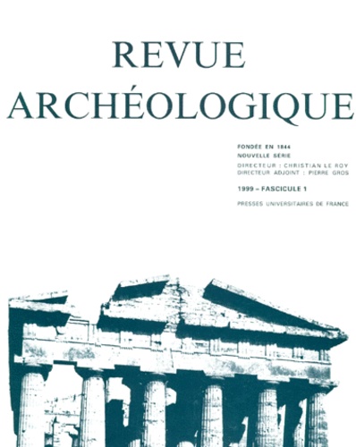 REVUE ARCHEOLOGIQUE FASCICULE 1 1999