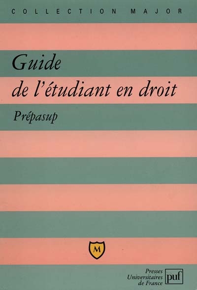 Guide de l'étudiant en droit