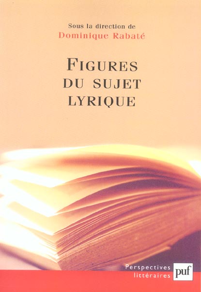 Figures du sujet lyrique