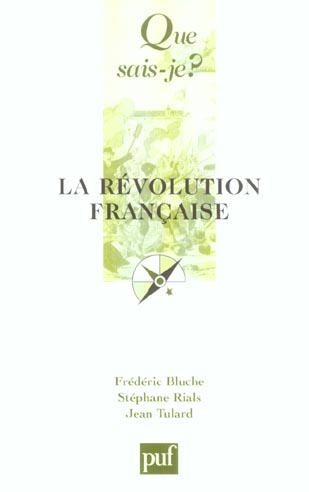 La Révolution française. 6e édition