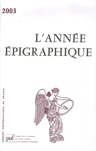 L'Année épigraphique 2003
