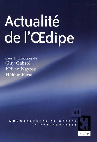 Actualité de l'Oedipe